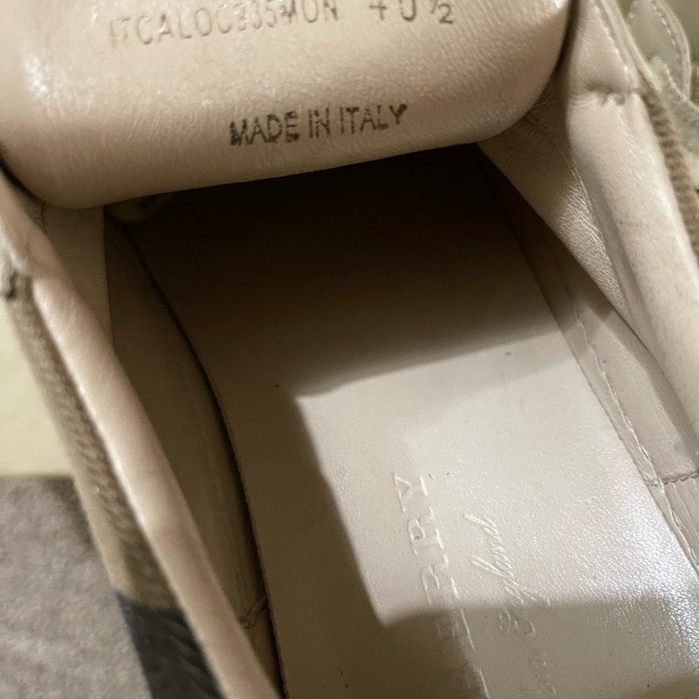 Authentic Burberry Salmond check leather sneakers - Picture 9 of 9